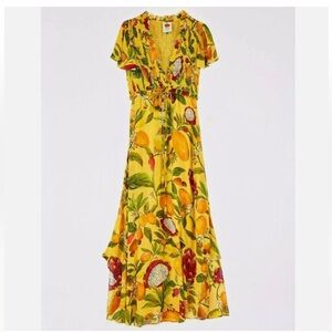 NWT Farm Rio Fruit Livers Maxi Dress